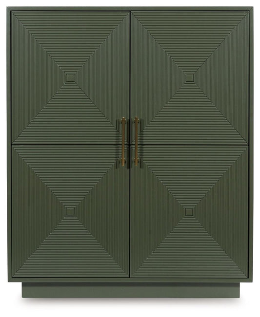 Geirwood - Accent Cabinet - Dark Green Accent Cabinets by Signature Design by Ashley® - Walls Furniture & Mattress