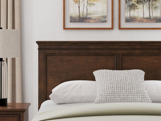 Danabrin - Full Panel Headboard - Brown Panel Headboards by Signature Design by Ashley® - Walls Furniture & Mattress