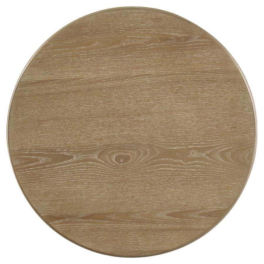 Adina - Round Wood Table End Tables by Coaster Fine Furniture - Walls Furniture & Mattress