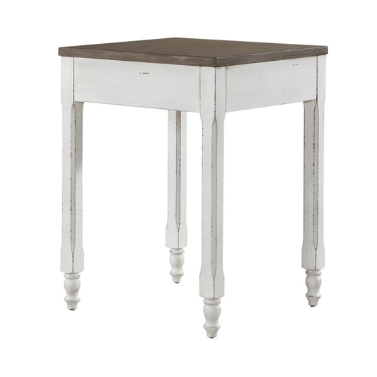 Magnolia Manor - Corner Filler - Antique White Corner Desks by Liberty Furniture - Walls Furniture & Mattress