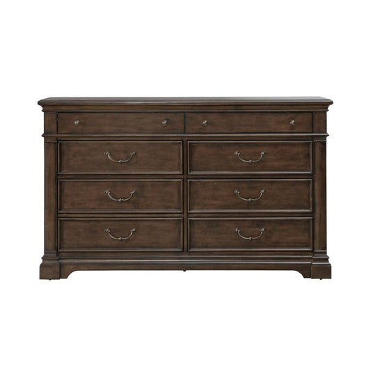 Arden Road - 8 Drawer Dresser - Satin Cherry Dressers by Liberty Furniture - Walls Furniture & Mattress