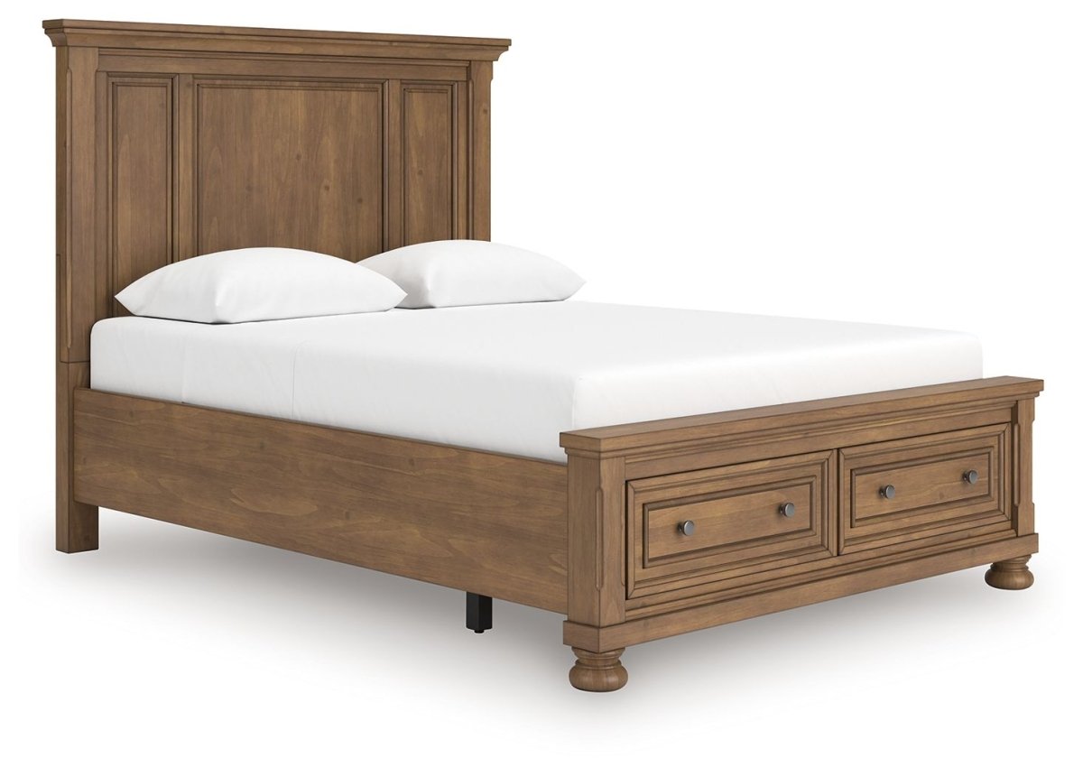 Feddinger - Panel Storage Bed Storage Beds by Signature Design by Ashley® - Walls Furniture & Mattress