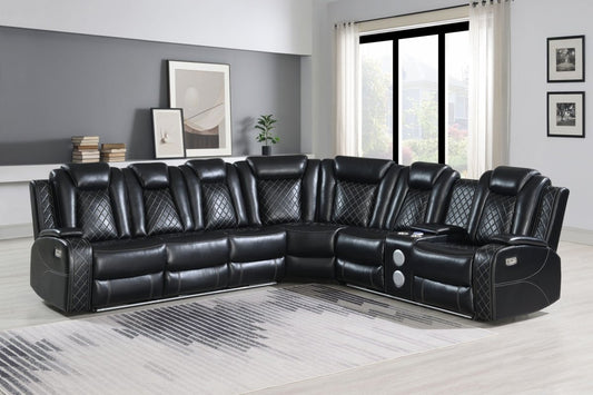 Orion II - 3 Piece Reclining Sectional Reclining Sectionals by New Classic - Walls Furniture & Mattress