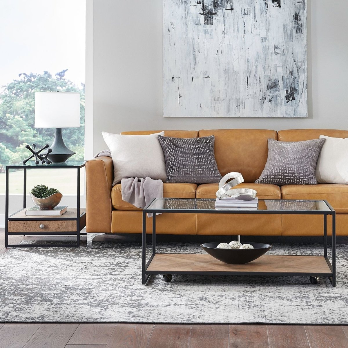 Bedford - 3 Piece Set - Brown Table Sets by Liberty Furniture - Walls Furniture & Mattress