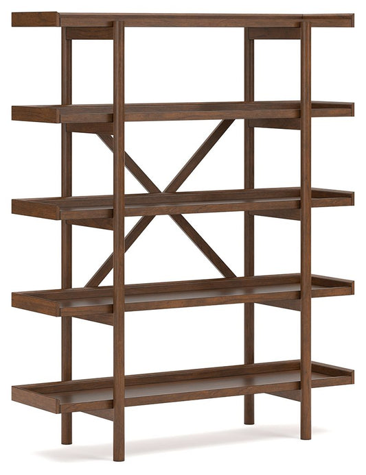 Lyncott - Bookcase - Brown Etageres by Signature Design by Ashley® - Walls Furniture & Mattress