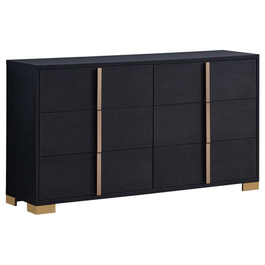 Marceline - 6 - Drawer Dresser Dressers by Coaster Fine Furniture - Walls Furniture & Mattress