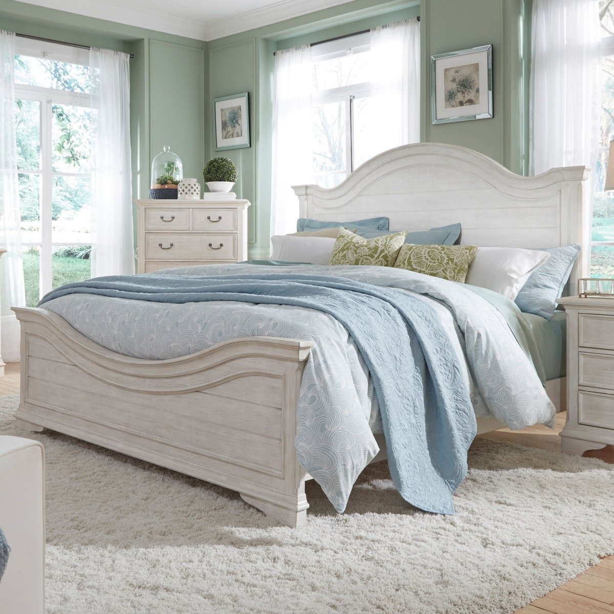 Bayside - Panel Bed Panel Beds by Liberty Furniture - Walls Furniture & Mattress