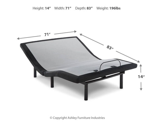 Head - Foot Model Best - Adjustable Base Adjustable Bases by Ashley Sleep® - Walls Furniture & Mattress
