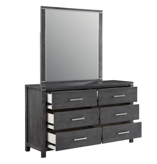 Odessa - Mirror - Charcoal Mirrors by New Classic - Walls Furniture & Mattress
