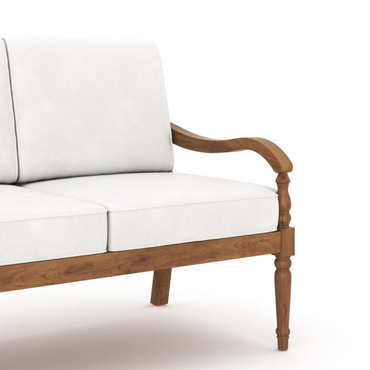 Savannah - Sofa - White Linen Sofas by New Classic - Walls Furniture & Mattress