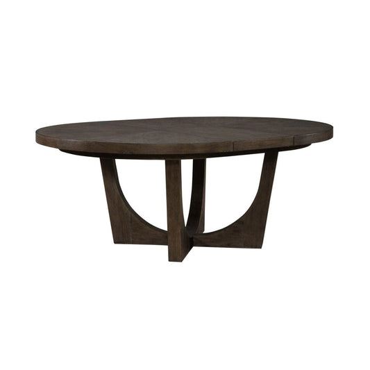 Cascade Falls - Pedestal Table - Brown