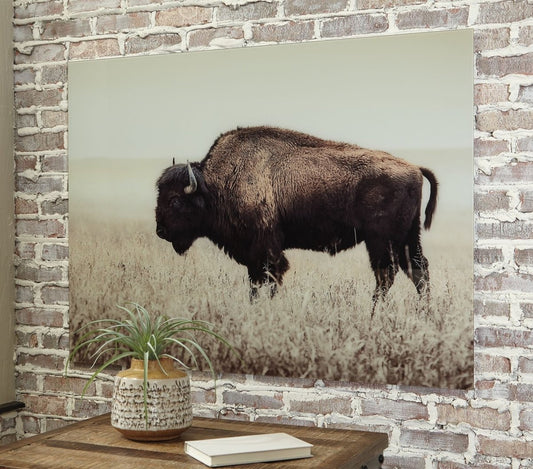 Brutus - Wall Art - Sepia Wall Decor by Signature Design by Ashley® - Walls Furniture & Mattress