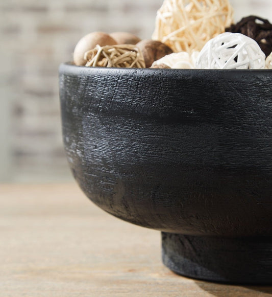 Brynnington - Bowl - Black Plates & Bowls by Signature Design by Ashley® - Walls Furniture & Mattress