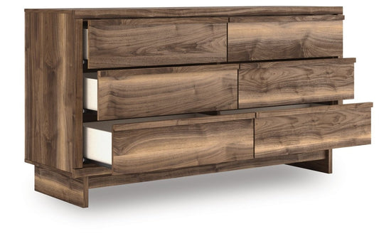 Chirason - Six Drawer Dresser - Brown Dressers by Signature Design by Ashley® - Walls Furniture & Mattress