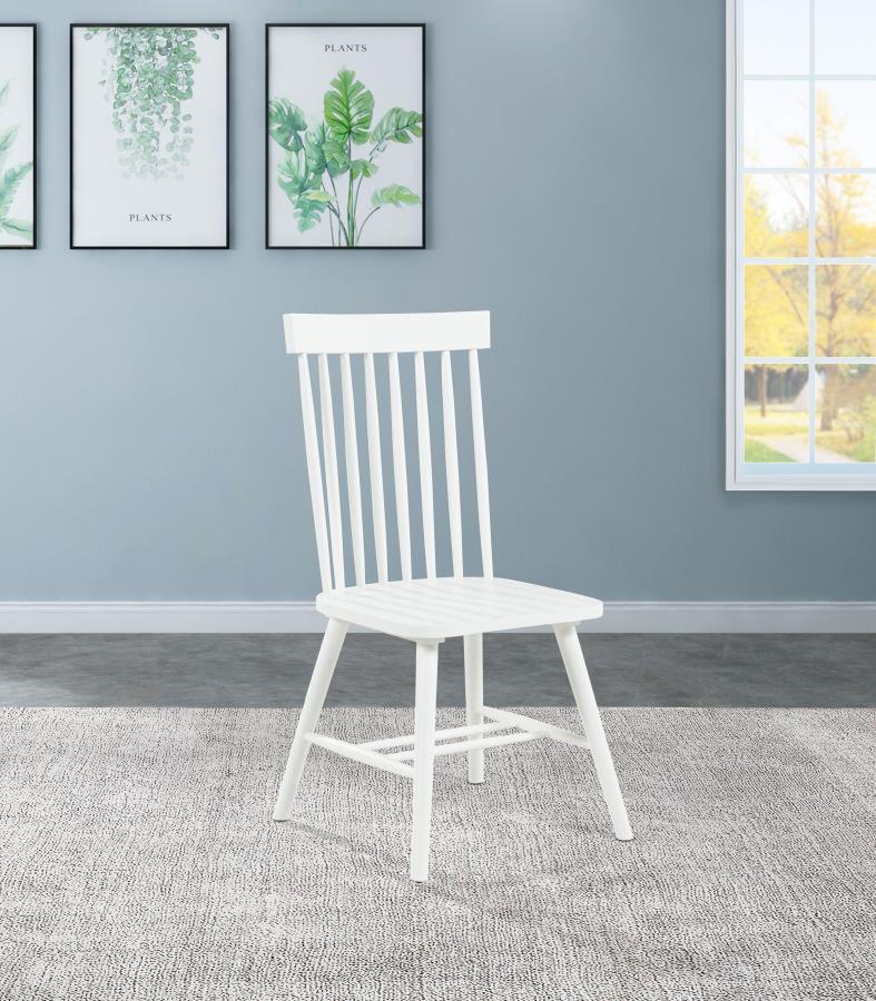 Andrews - Windsor Spindle Back Dining Side Chair (Set of 2) Chair Sets by Coaster Fine Furniture - Walls Furniture & Mattress