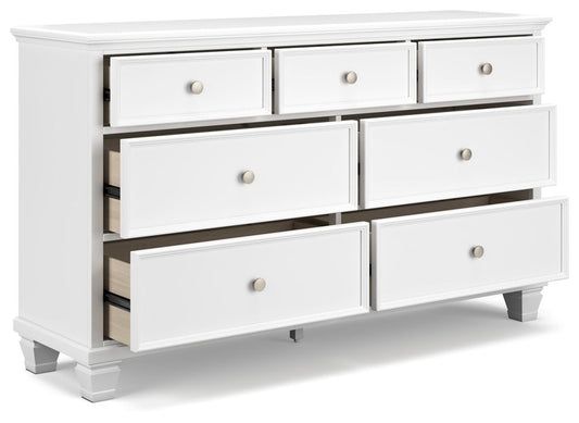Fortman - Dresser - White Dressers by Signature Design by Ashley® - Walls Furniture & Mattress