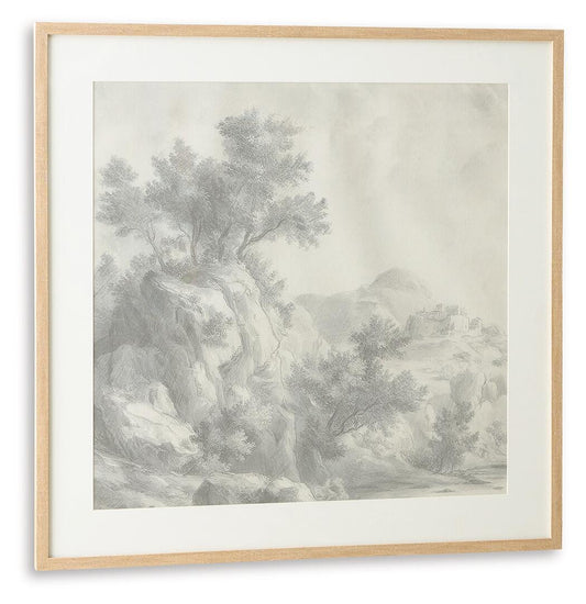 Casslock - Wall Art - Gray Framed Prints by Signature Design by Ashley® - Walls Furniture & Mattress