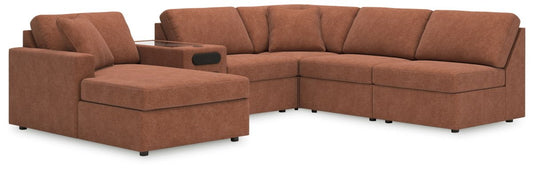 Modmax - Sectional - Spice Stationary Sectionals by Signature Design by Ashley® - Walls Furniture & Mattress