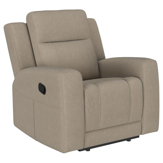 Brentwood - Upholstered Recliner Chair Reclining Chairs by Coaster Fine Furniture - Walls Furniture & Mattress