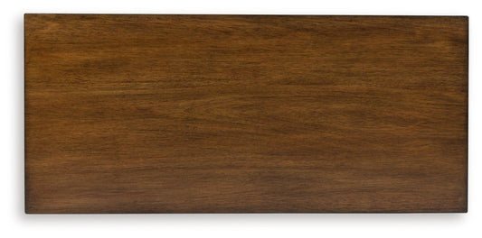 Taffenbrook - Five Drawer Chest - Medium Brown Accent Chests by Benchcraft® - Walls Furniture & Mattress