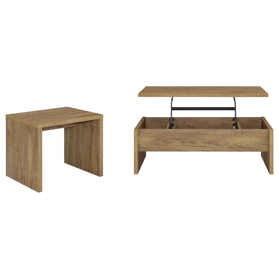 Canoga - Lift Top Cocktail Coffee Table Set - Mango Table Sets by Coaster Fine Furniture - Walls Furniture & Mattress
