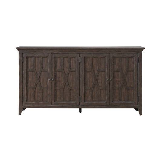 Paradise Valley - Hall Buffet - Dark Brown Buffets by Liberty Furniture - Walls Furniture & Mattress