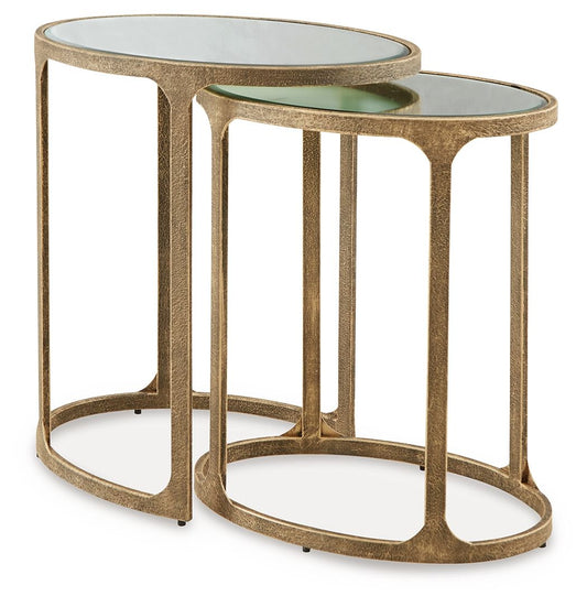 Irmaleigh - Accent Table Set (Set of 2) - Antique Black Table Sets by Signature Design by Ashley® - Walls Furniture & Mattress
