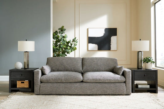 Dramatic - Sofa - Granite Stationary Sofas by Benchcraft® - Walls Furniture & Mattress
