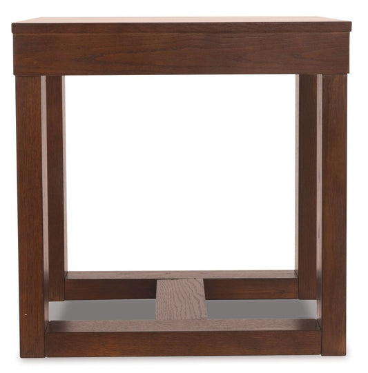 Watson - Square End Table - Dark Brown End Tables by Signature Design by Ashley® - Walls Furniture & Mattress
