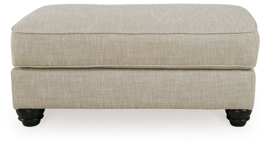 Asanti - Ottoman - Fog Accent Ottomans by Benchcraft® - Walls Furniture & Mattress
