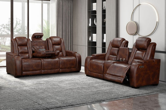 Chester - Reclining Sofa Set Reclining Sofas & Loveseats by New Classic - Walls Furniture & Mattress