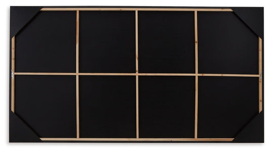 Delstone - Wall Art - Black / White Framed Prints by Signature Design by Ashley® - Walls Furniture & Mattress