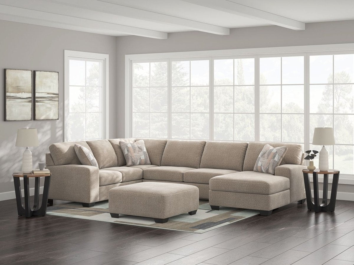 Seyler Lane - Sectional Stationary Sectionals by Benchcraft® - Walls Furniture & Mattress