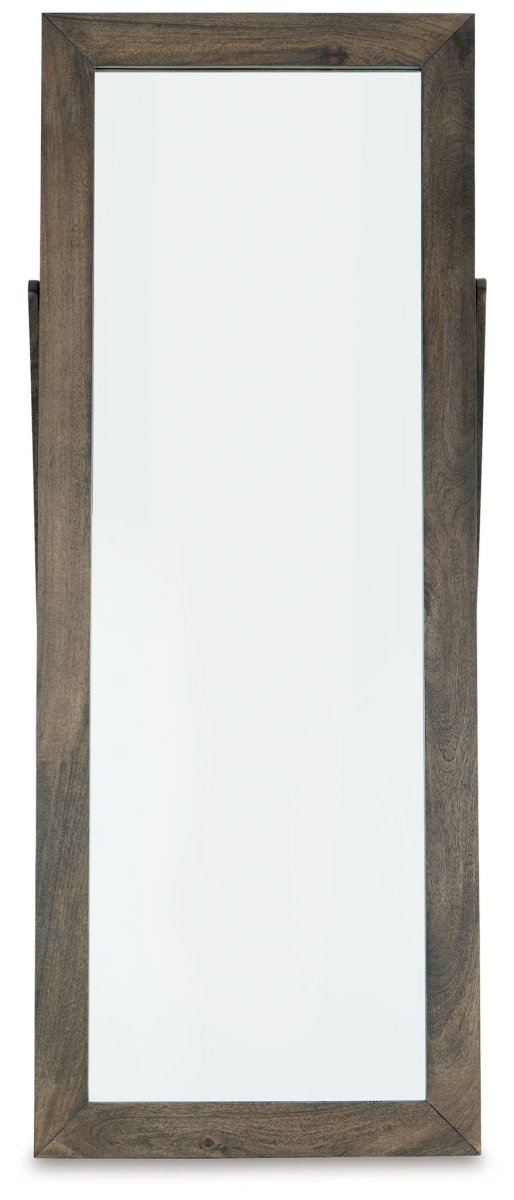 Dirkins - Floor Mirror - Brown Floor Mirrors by Signature Design by Ashley® - Walls Furniture & Mattress