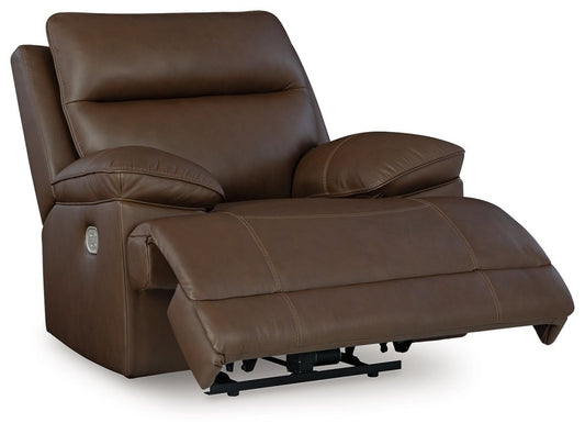 Vonryan - Power Recliner / Adj Headrest - Tobacco Reclining Chairs by Signature Design by Ashley® - Walls Furniture & Mattress