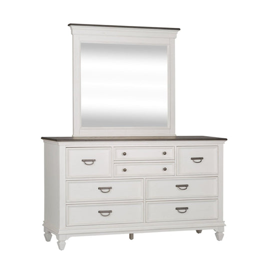 Allyson Park - Dresser & Mirror Dresser & Mirror by Liberty Furniture - Walls Furniture & Mattress