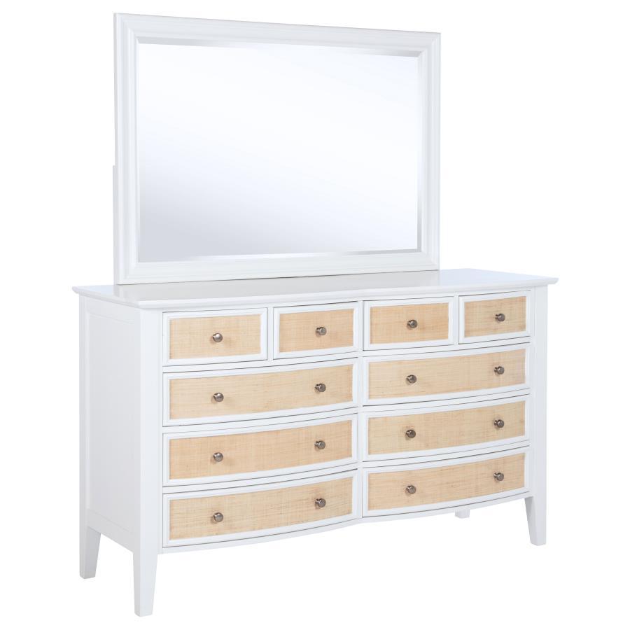 Bexhill - 10 - Drawer Dresser Dressers by Coaster Fine Furniture - Walls Furniture & Mattress