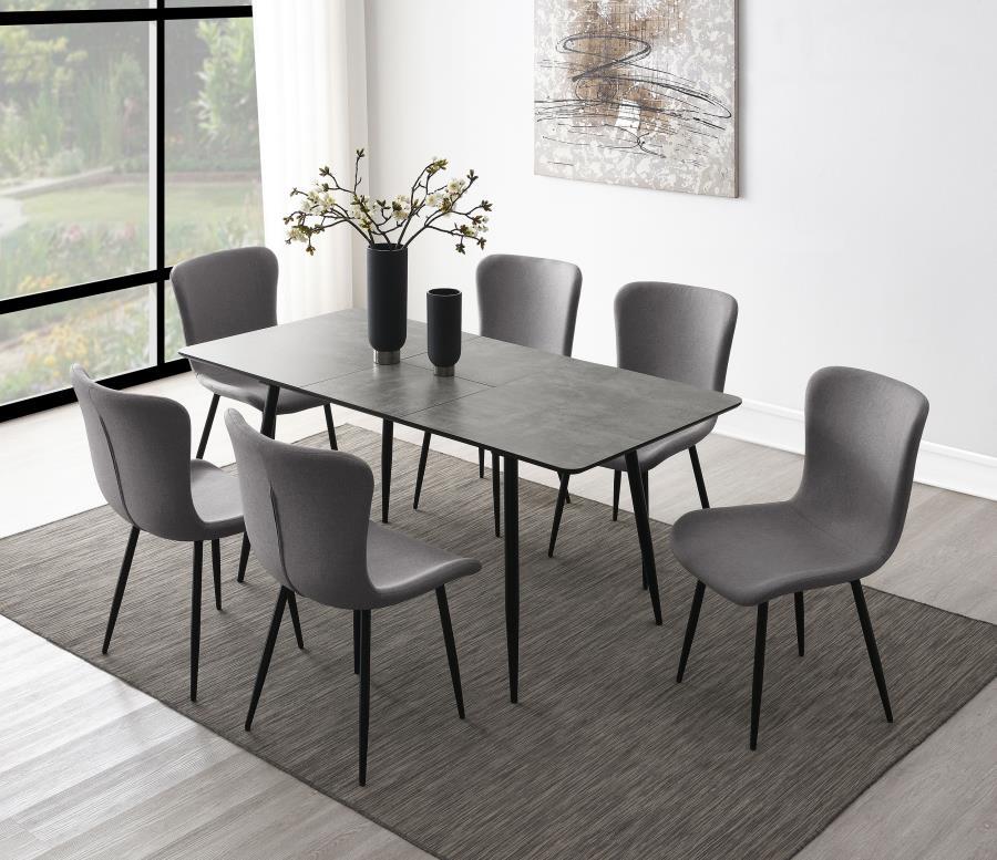 Horizon - Dining Set With Extension Table 5 Piece Dining Room Sets by Coaster Fine Furniture - Walls Furniture & Mattress