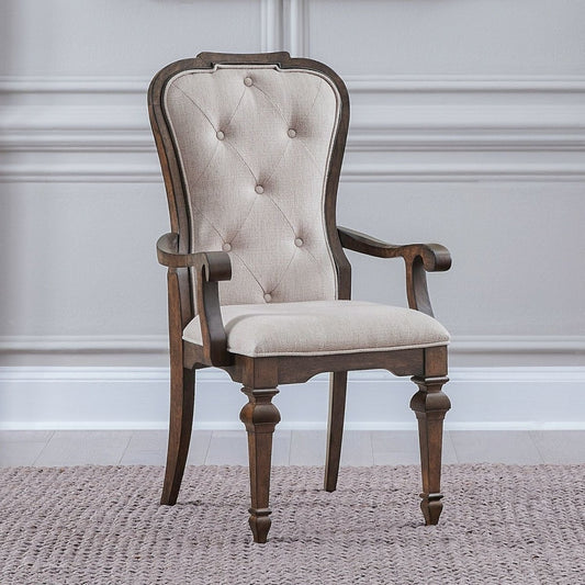 Provence Park - Upholstered Chair (RTA) Arm Chairs by Liberty Furniture - Walls Furniture & Mattress