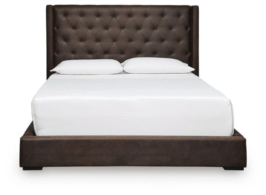 Lavernty - Upholstered Storage Bed Storage Beds by Signature Design by Ashley® - Walls Furniture & Mattress