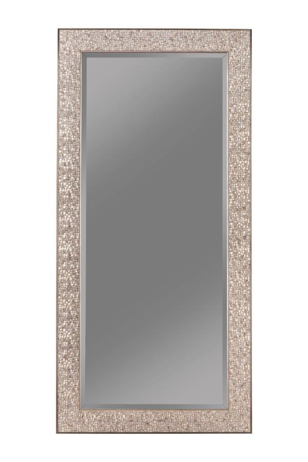 Rollins - Rectangular Floor Mirror Floor Mirrors by CoasterEveryday - Walls Furniture & Mattress