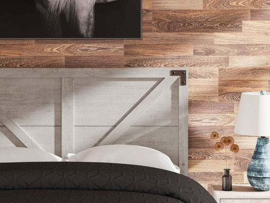Shawburn - Crossbuck Headboard Panel Headboards by Signature Design by Ashley® - Walls Furniture & Mattress