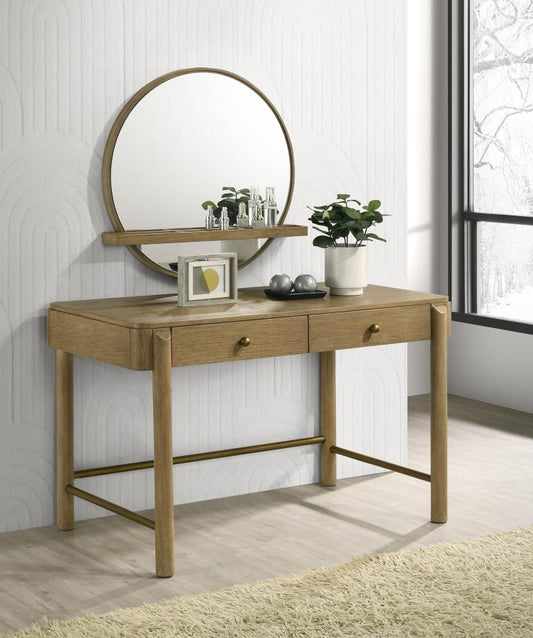 Arini - 2 Piece Makeup Vanity Table And Mirror Set Vanity Sets by Coaster Fine Furniture - Walls Furniture & Mattress