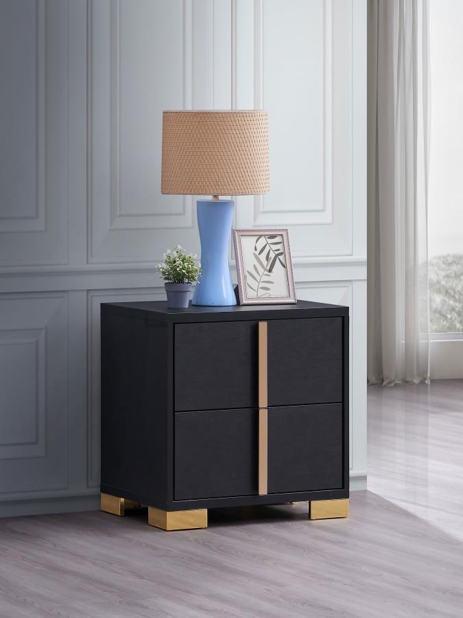 Marceline - 2 - Drawer Nightstand Accent Nightstands by Coaster Fine Furniture - Walls Furniture & Mattress