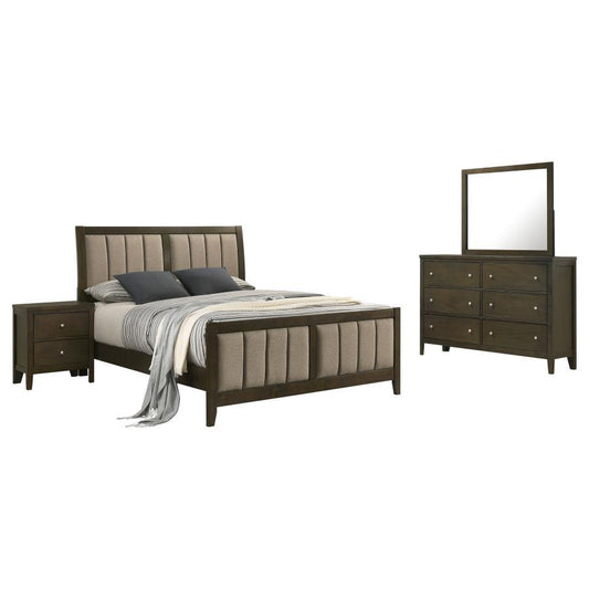 Wilkes - Bedroom Set 4 Piece Bedroom Sets by Coaster Fine Furniture - Walls Furniture & Mattress