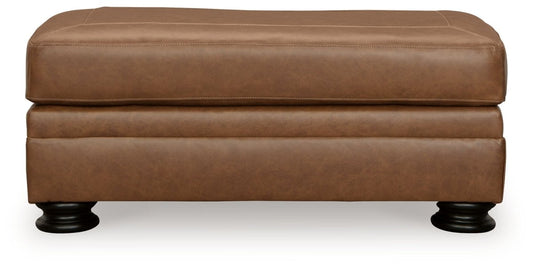Carianna - Ottoman - Caramel Upholstered Ottomans by Signature Design by Ashley® - Walls Furniture & Mattress