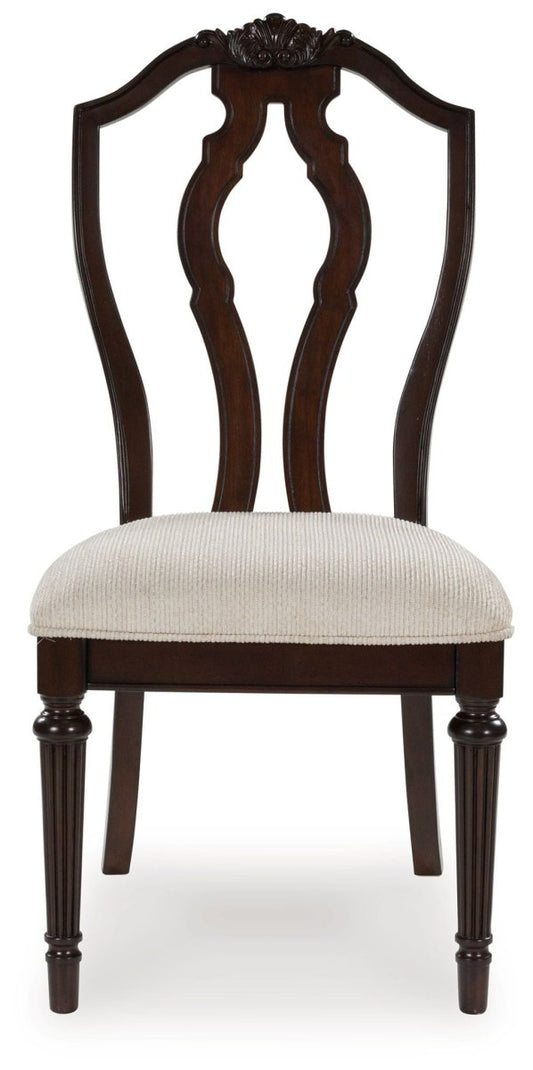 Lavinton - Dining Upholstered Side Chair (Set of 2) - Tan / Brown Chair Sets by Signature Design by Ashley® - Walls Furniture & Mattress