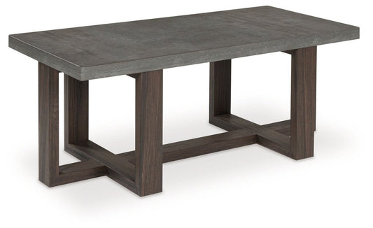 Dynnford - Occasional Table Set (Set of 3) - Gray / Brown Table Sets by Signature Design by Ashley® - Walls Furniture & Mattress