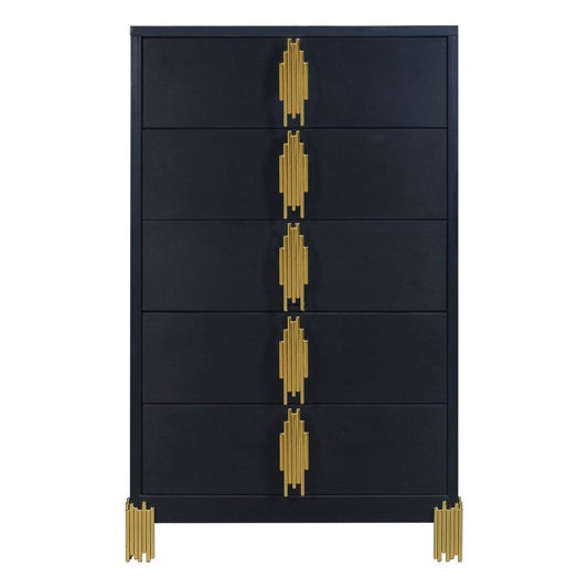 Empire - Chest - Black Accent Chests by New Classic - Walls Furniture & Mattress