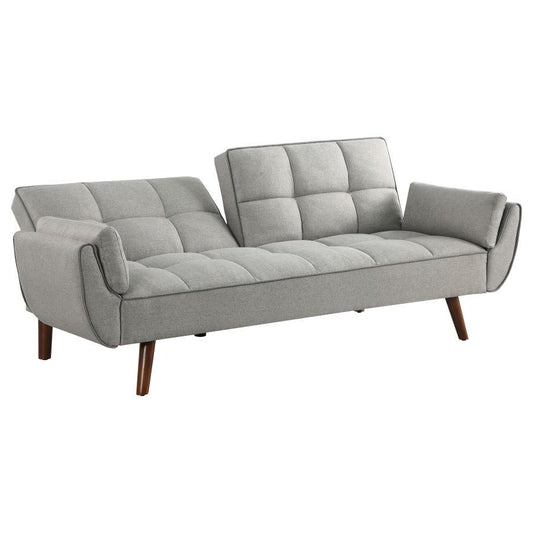 Caufield - Upholstered Convertible Sofa Bed Futon Sofas by Coaster Fine Furniture - Walls Furniture & Mattress
